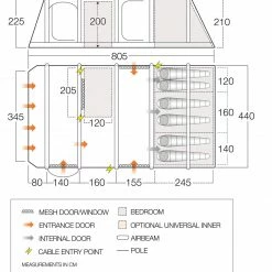 Vango Anantara II TC 650XL Tent Package (2020)