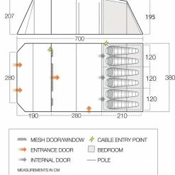 TENTSTENTS Vango Stargrove II 600XL Tent - 2022 Model