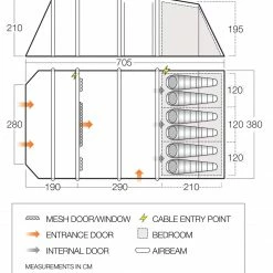 Vango Stargrove II 600XL Airbeam Tent (2022)