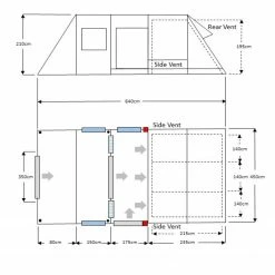 Wild Country Zonda 6 EP Air Tent Bundle 5 - 6 BERTH